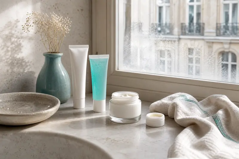 Soins visage légers et riches pour adapter sa routine beauté aux saisons
