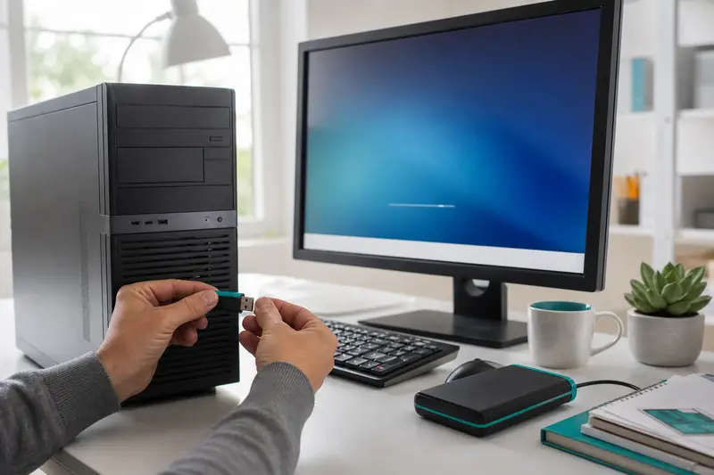 Préparation d’une clé USB pour installer Windows 7 sur un ancien ordinateur