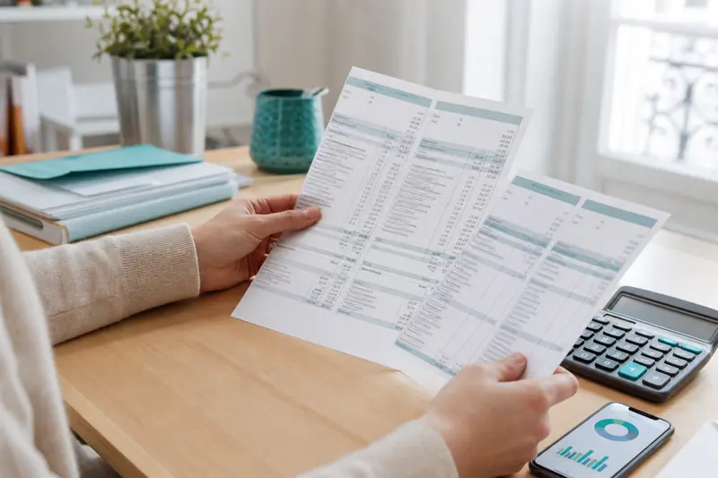 Comparaison de deux fiches de paie pour comprendre le taux d’imposition