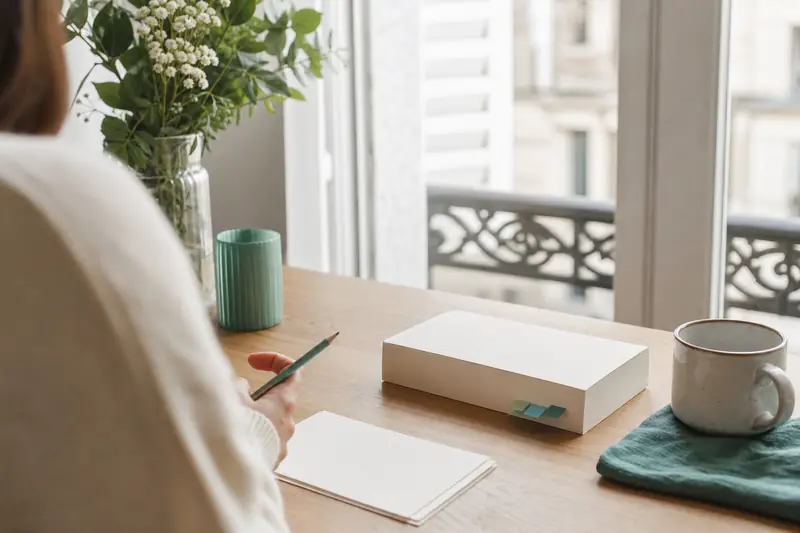 Carnet et livre pour préparer une critique littéraire argumentée