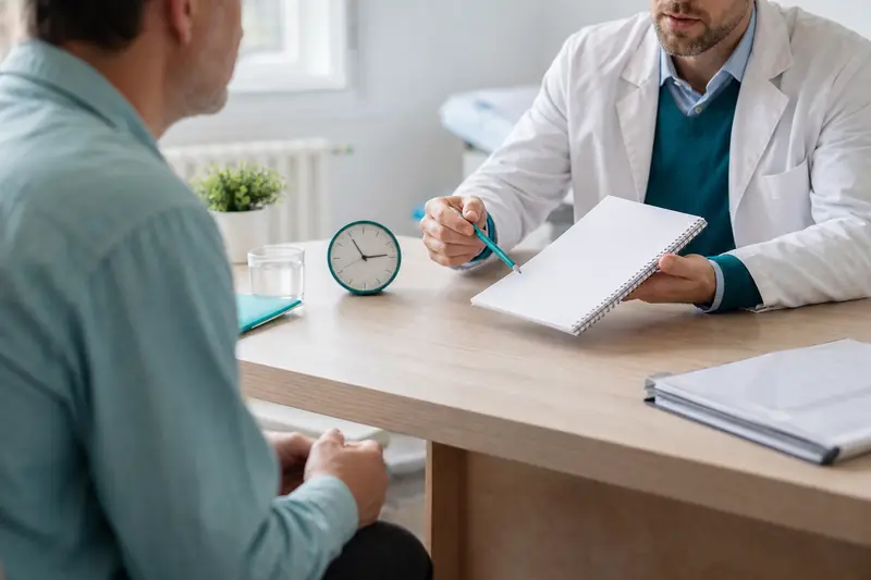 Consultation médicale pour distinguer fatigue chronique et symptômes de dépression