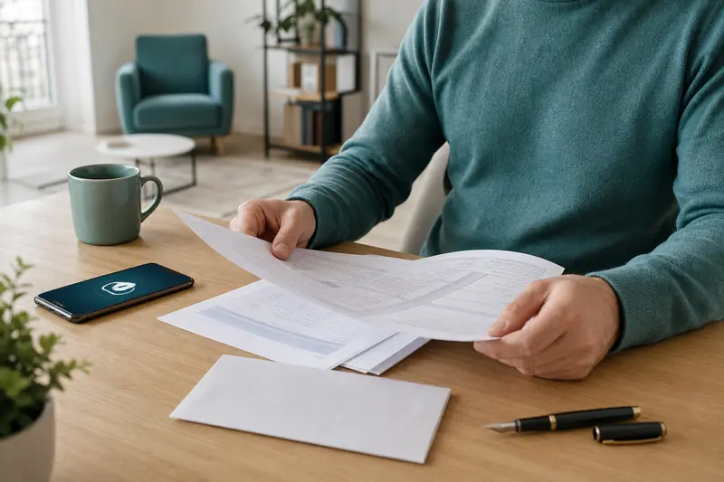 Emprunteuse suivant sa résiliation d’assurance emprunteur auprès de sa banque